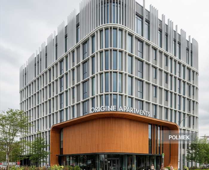 Système Sun Breaker sur un bâtiment